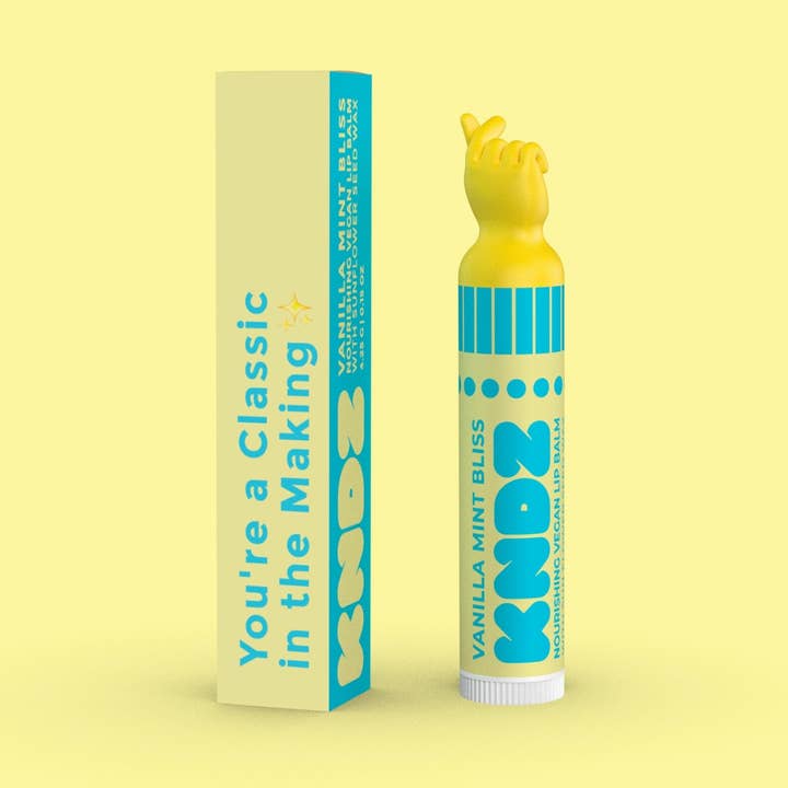 Love Vanilla Mint Bliss Vegan Lip Balm for wholesale by KNDZ