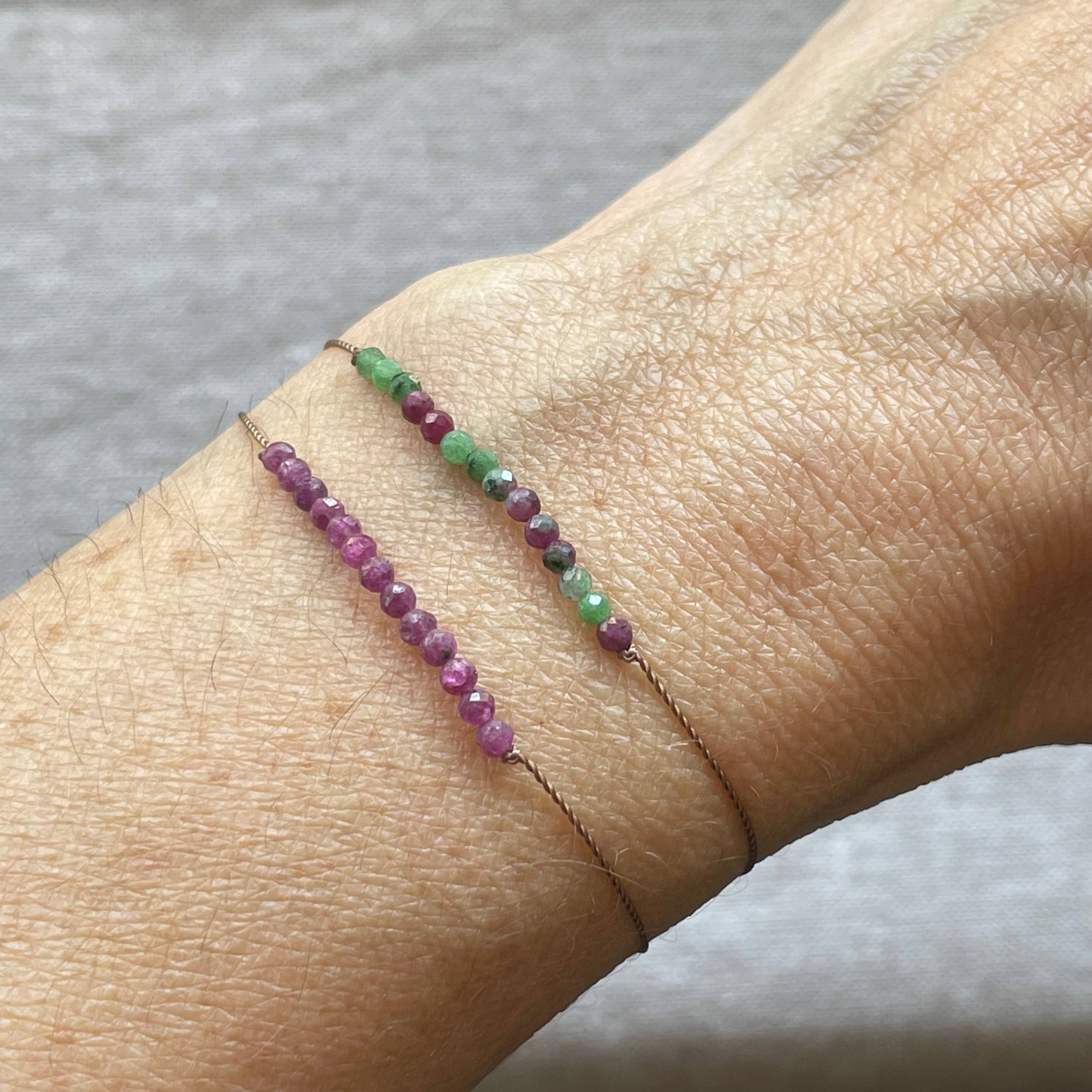 Soulsilk - Wholesale Beaded Bracelet - Ruby Bracelet- Prosperity Gemstone Intention6