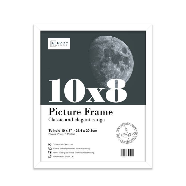 White 10x8 Picture Frame for wholesale by WholesaleFrames.co.uk