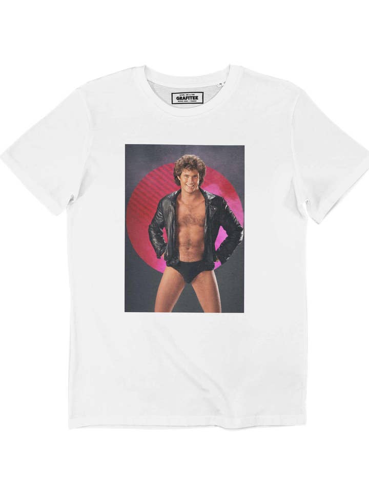David Hasselhoff Slip Tee for wholesale by Grafitee