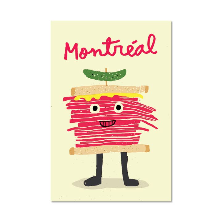 GEROOKT VLEES — Ansichtkaart voor wholesale door Paperole