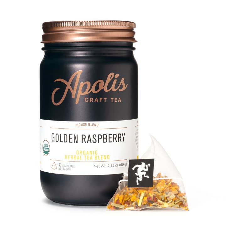 Organic Golden Raspberry - Tea Bags for wholesale by Apolis Tea