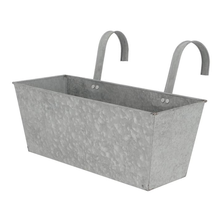 OZ03 - Balcony Planter (Zinc) for wholesale by Fallen Fruits Ltd