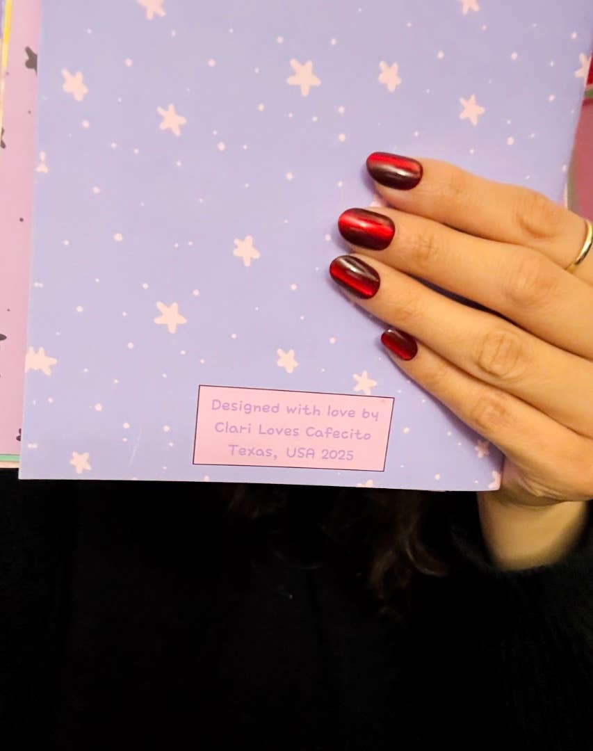 Clari Loves Cafecito - Wholesale Stationery/Notecard Set - Journaling Pretty Paper - Edition 15