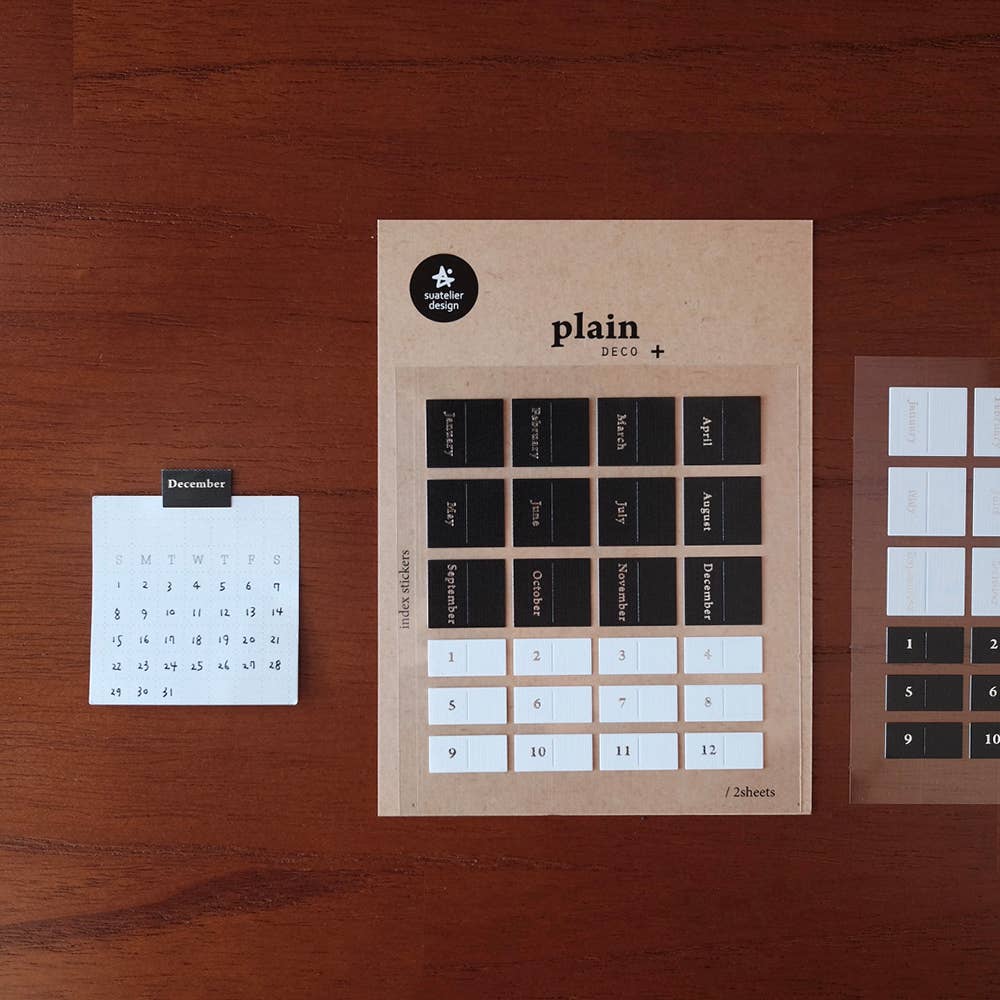 Suatelier Plain Deco Sticker - 45