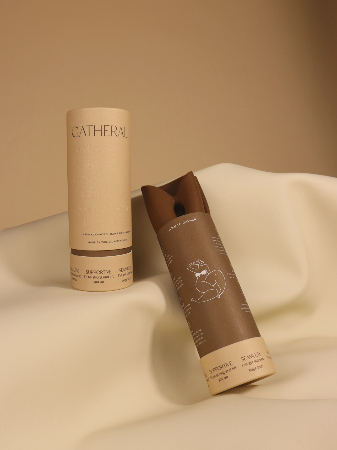 GATHERALL – wholesale Bra – Women's – Gatherall Backless Strapless Seamless Adhesive Sticky Bra 2