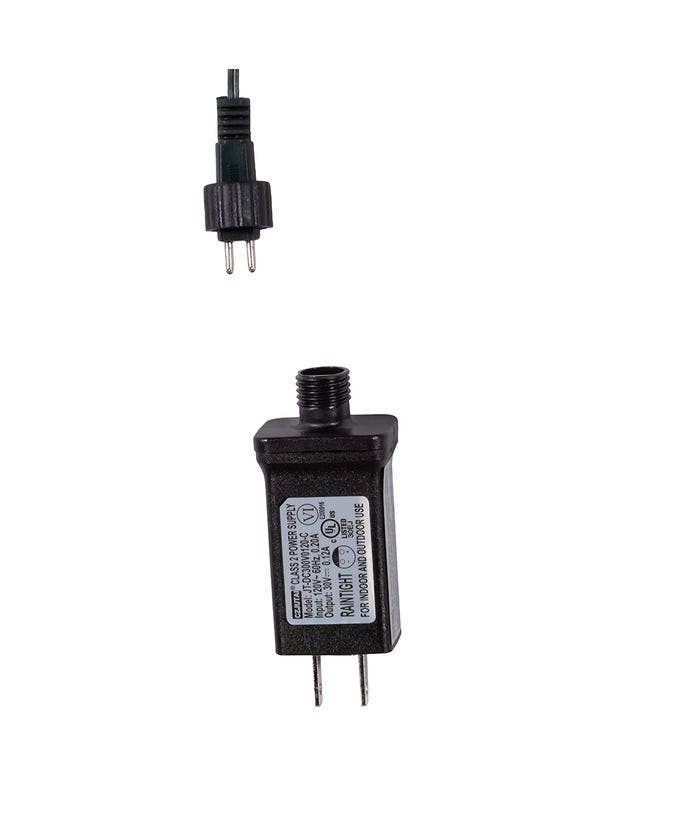 Kurt S. Adler, Inc. - Wholesale Bunting/Garland - 6'GREEN GARLAND W/48L WM W ROSE LIGHTS6