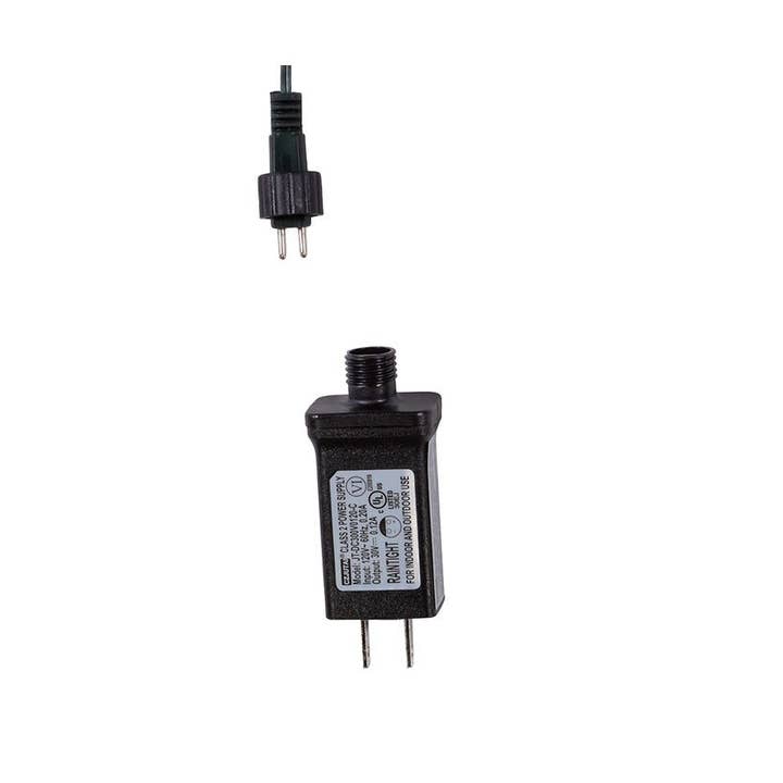 Kurt S. Adler, Inc. - Wholesale Bunting/Garland - 6'GREEN GARLAND W/48L WM W ROSE LIGHTS6