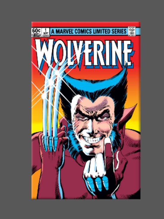 WOLVERINE, Magnet, Button, Mirror, NUMBER ONE for wholesale by Ba Ba Buttons
