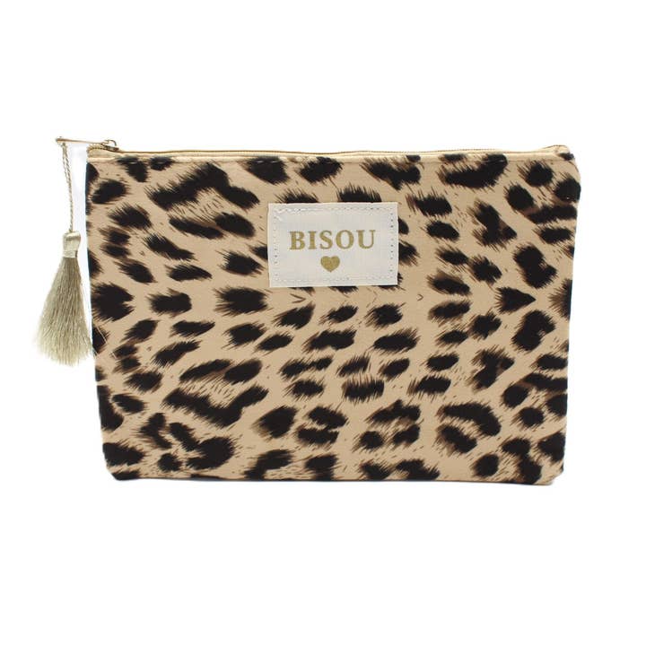 Reference Mode - Wholesale Pouch - Women's - Animal print pouch - Bisou1
