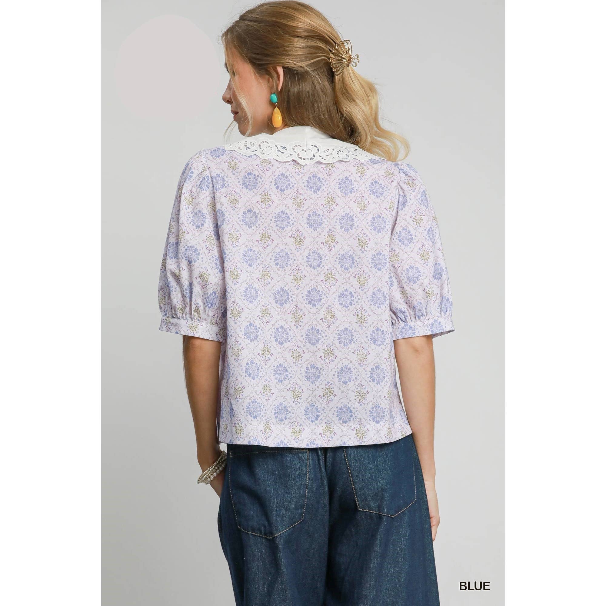 STYLE USA - Wholesale Tunic - Women's - Floral Print Top 7