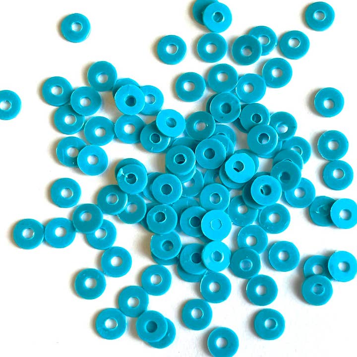 Plat - Cercle - 4mm - Bleu Aqua (S223) pour la vente par Colour Streams