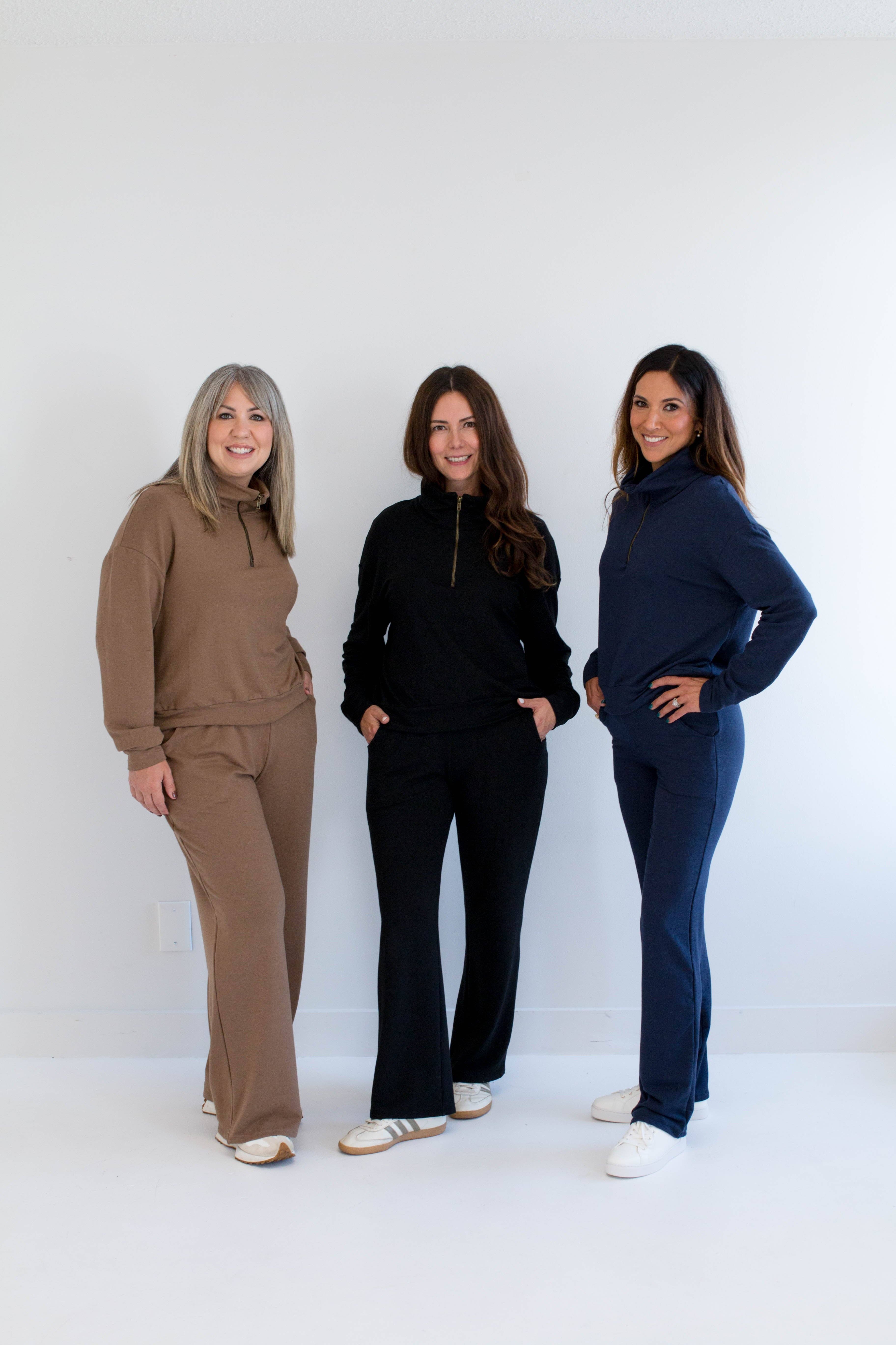 Ang Hill – wholesale Pants – Women's – [PRE-ORDER] Dori Women's Bamboo Wideleg Pants in Navy, Pine, Mocha and Black5