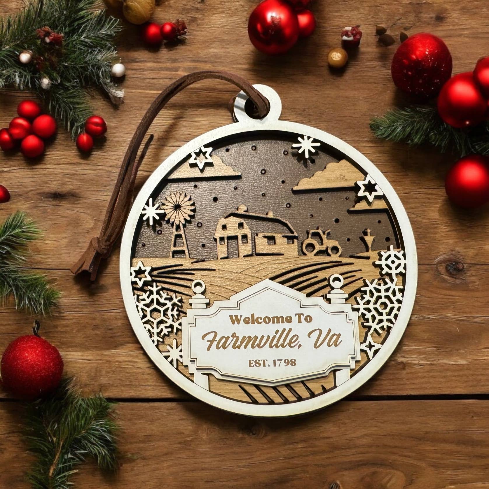 Rag Crazy Creates - Wholesale Ornament - Town Welcome Ornaments1