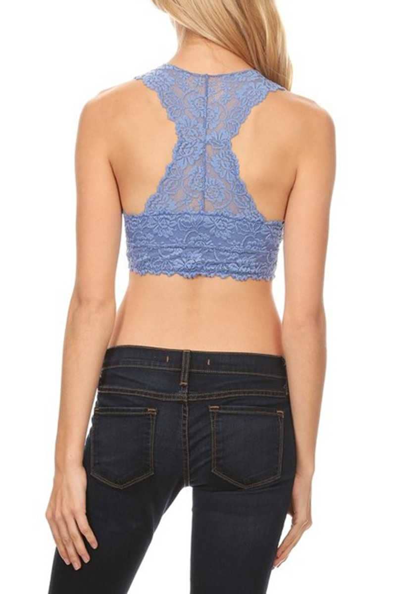 Vanilla Monkey – Bralette - Mulher por atacado – Bralette com costas nadador de renda8