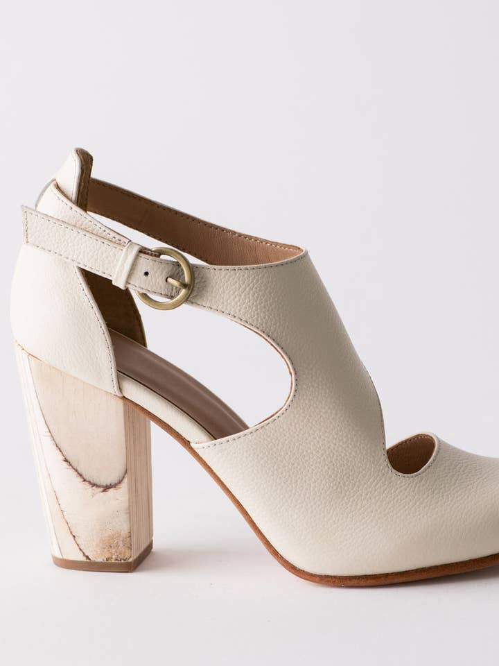 Luna Naya Handmade Leather High Heels for wholesale by Fortress