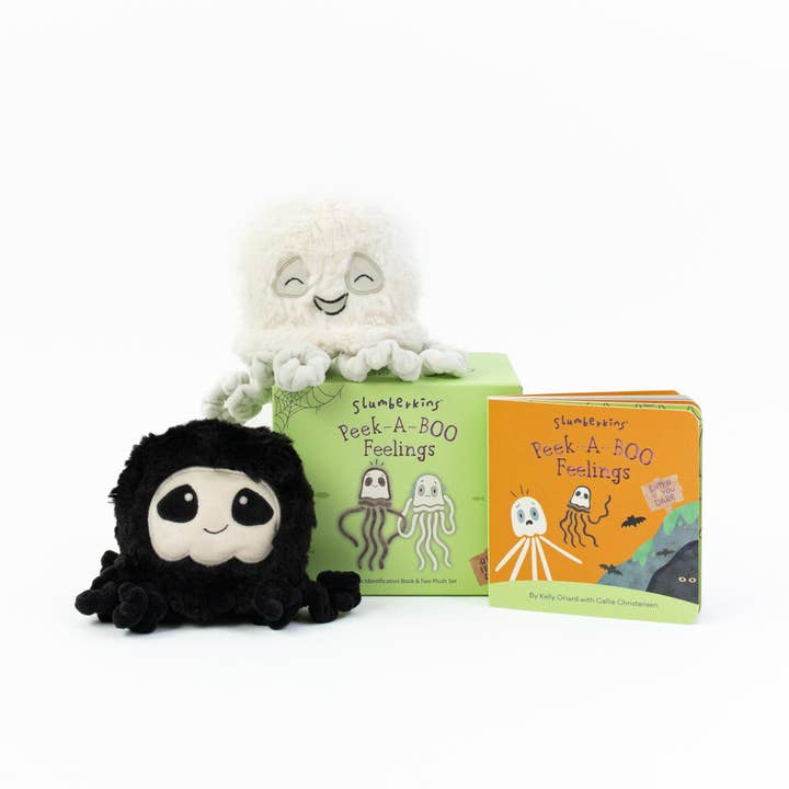 Ensemble de méduses Peek-A-BOO Feelings pour la vente par Slumberkins Inc.