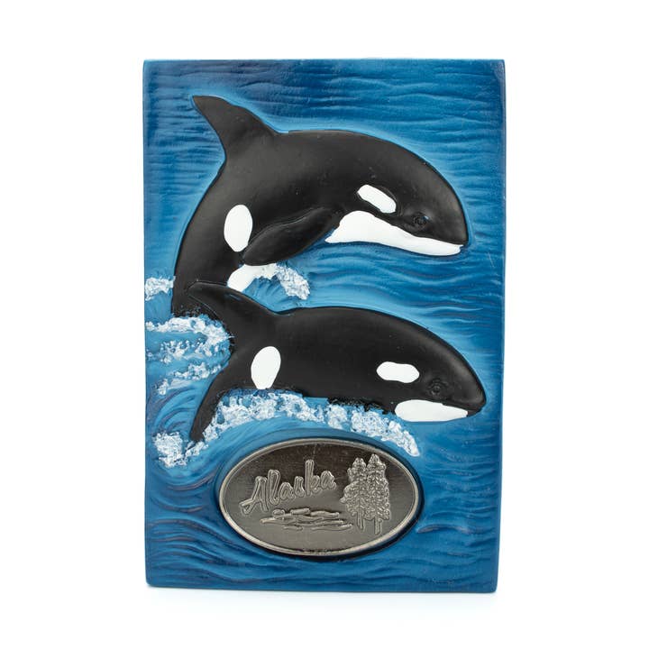 Orca Magnet {Customization Required} for wholesale by Animals Forever, Inc