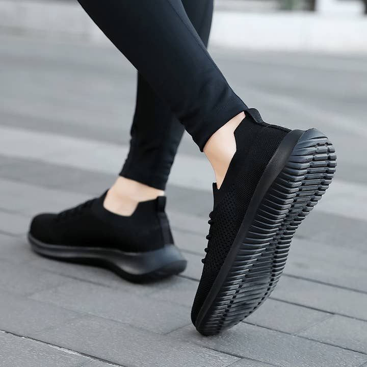 Calseosvic - Wholesale Lifestyle trainers – Women′s - New Slip-on Walking Sneakers Lady Sport flat shoes for women3