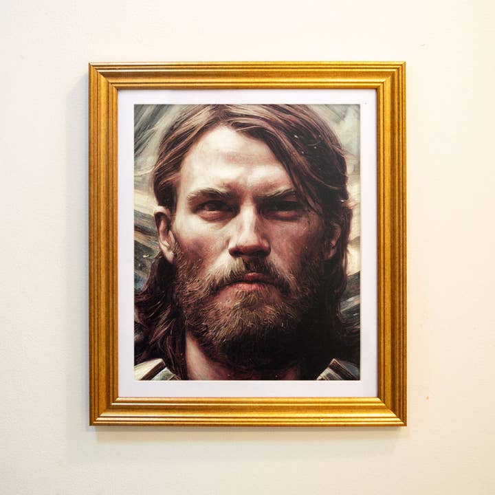 Portrait de Thor, dieu du tonnerre pour la vente par Valiant Candle