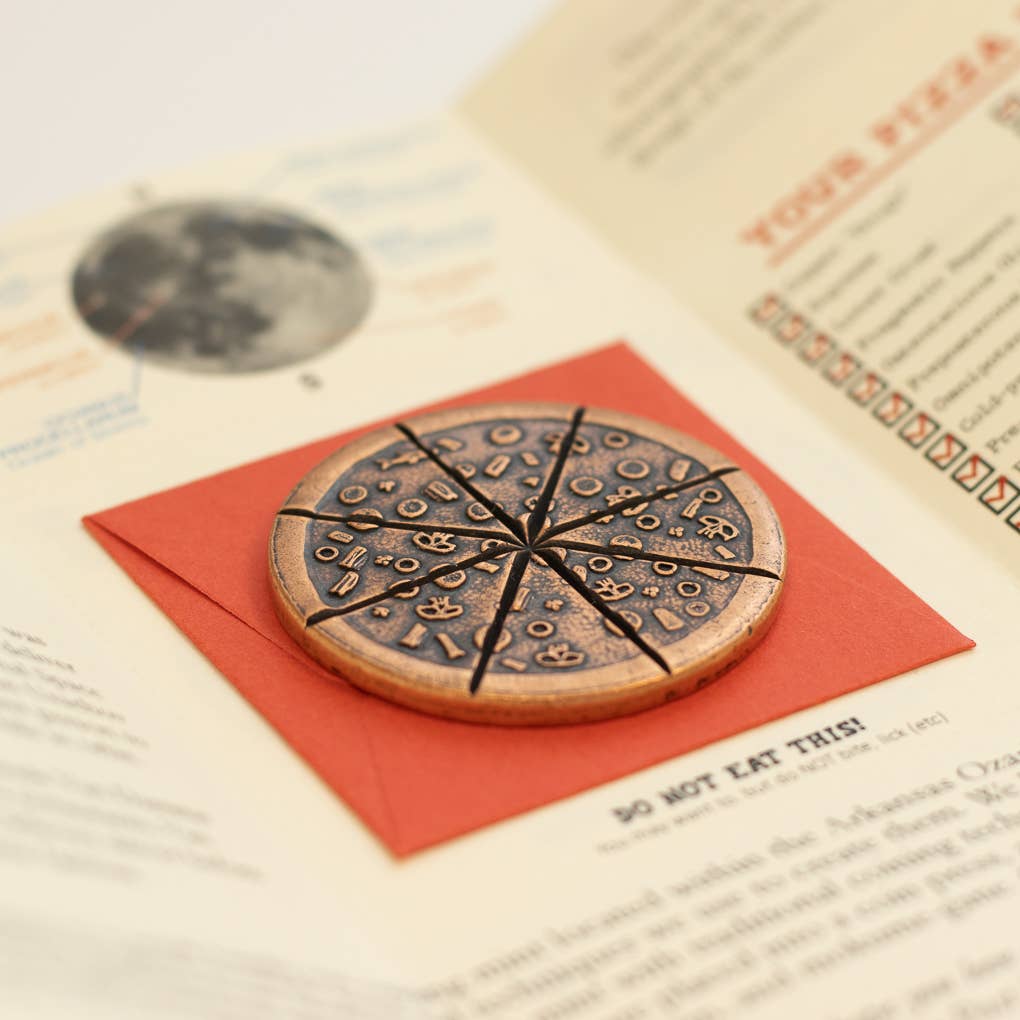 Shire Post Mint – Engroshandel Mønter samlerobjekter – Pizza Moon Supreme Pizza Lunar Coin i kobber5