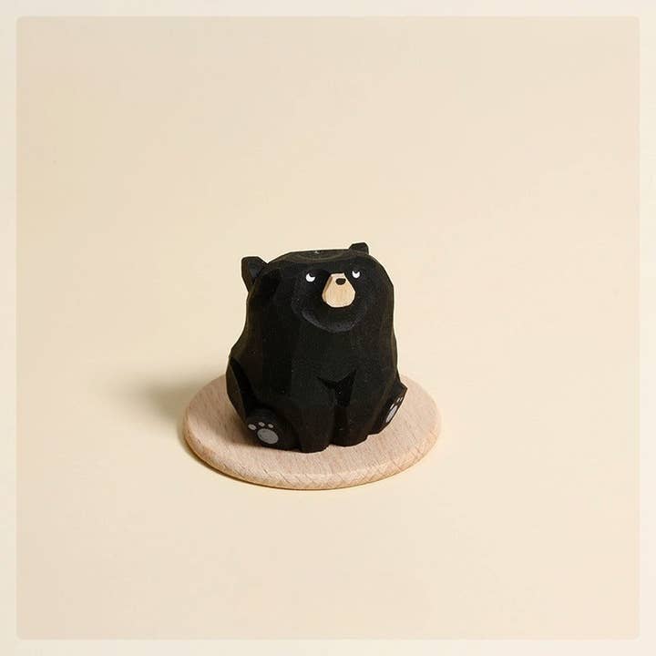 Gohobi (We cover U.S. import duties) - Wholesale Decorative Figurine - Gohobi Handcrafted Wooden Bear Ornament11