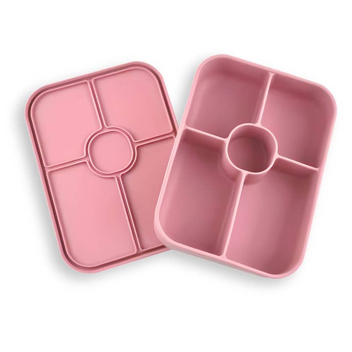 Baby Bliss - Venta al por mayor Bolsa para almuerzo/fiambrera - Niños - Caja bento para niños, a prueba de fugas y 100% silicona