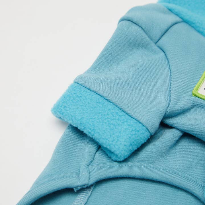 Thermal Dog Onesie Blue for wholesale on Faire8