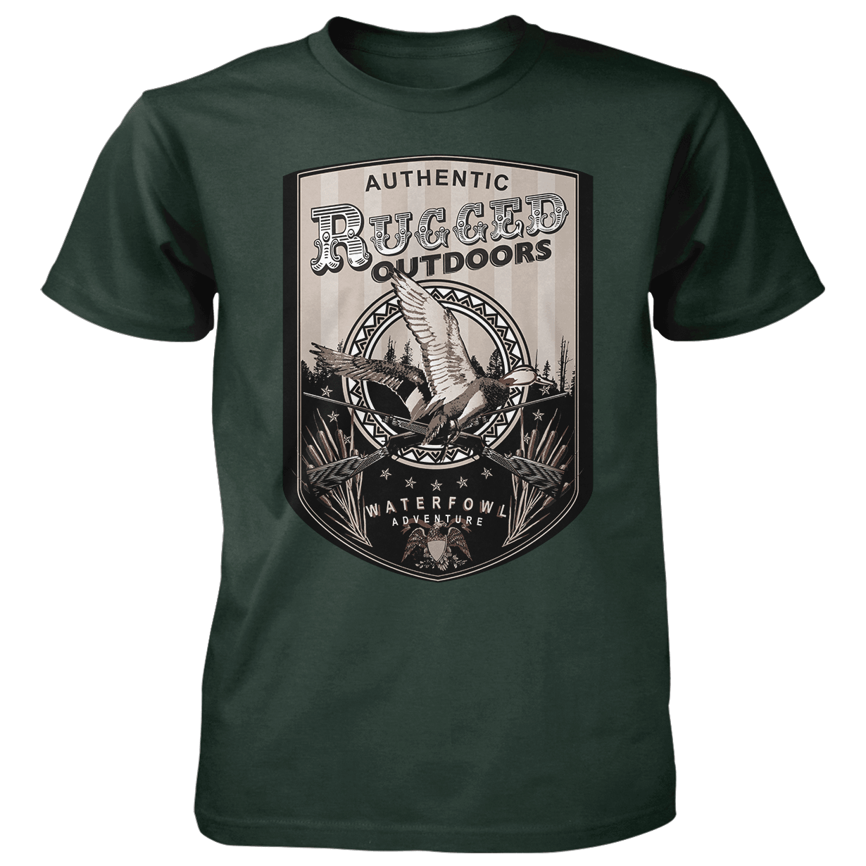 Old Country Outfitters - Wholesale T-Shirt - Unisex - Rugged Duck Outdoors - 4.5 oz Cotton T-Shirt5