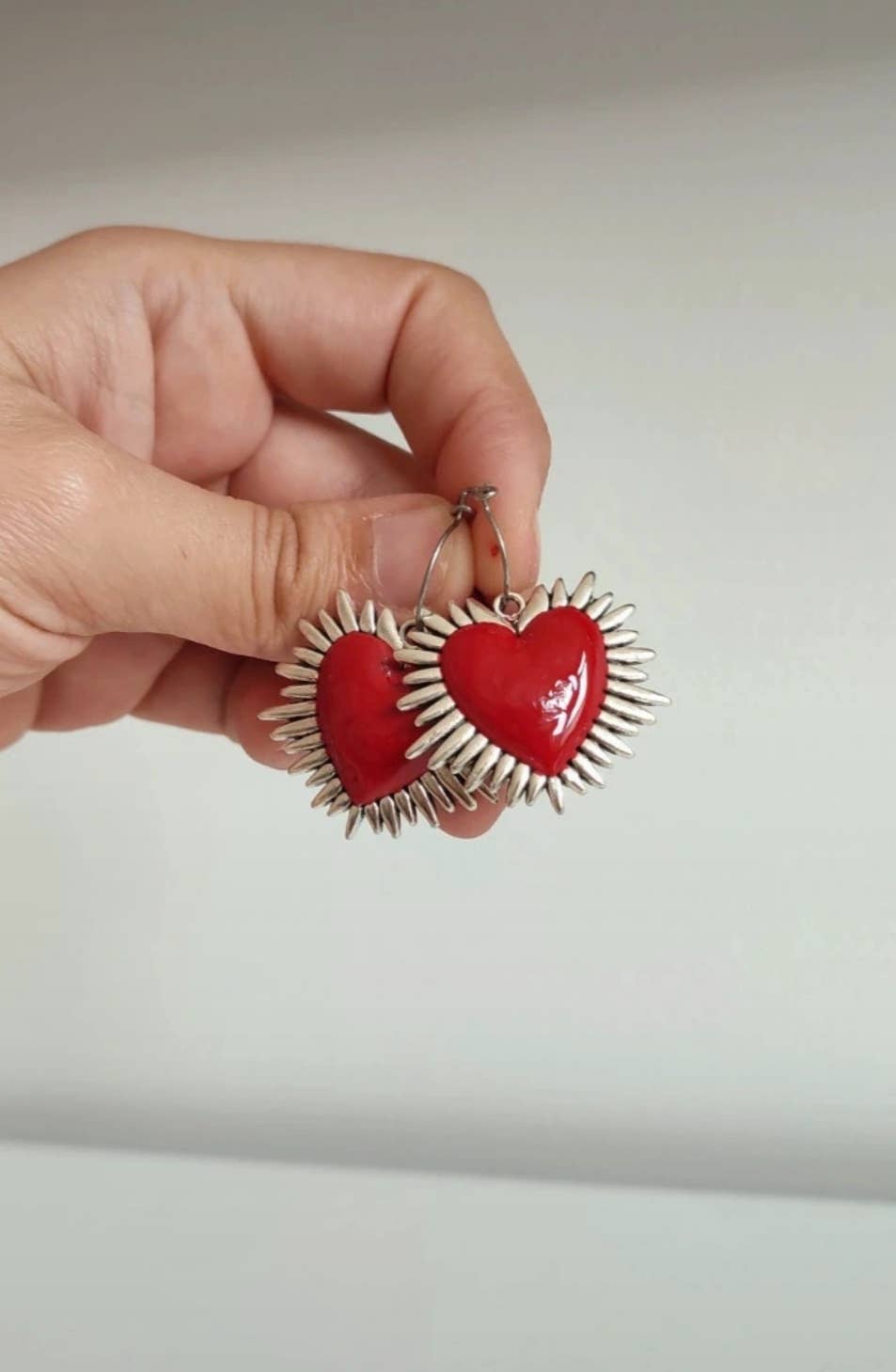 Chunchitos – Großhandel Ohrhänger – Ex Voto Ohrringe, mexikanisches Herz2