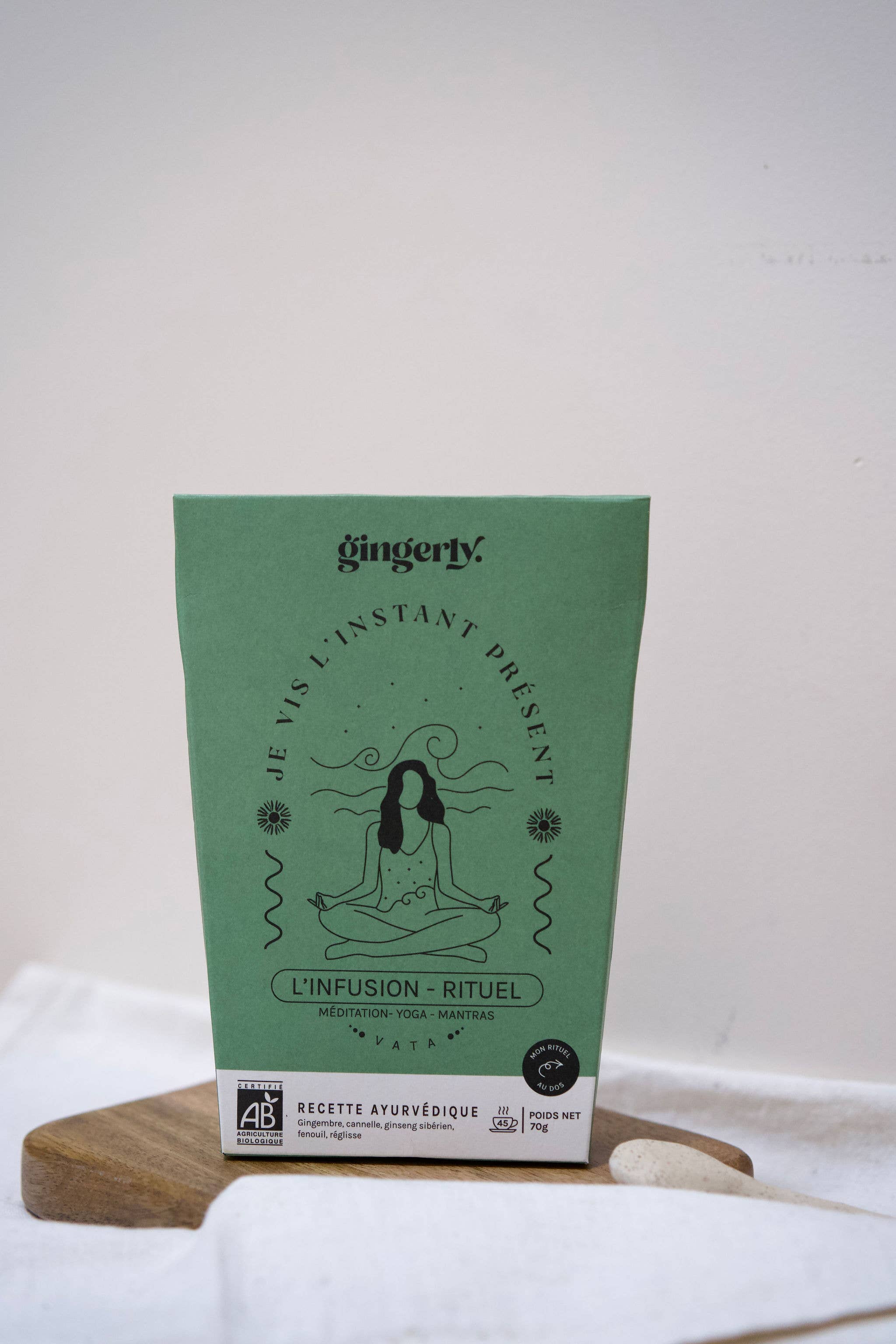 Gingerly - Wholesale Health/Detox Tea - Ritual-Infusion I live in the present moment1