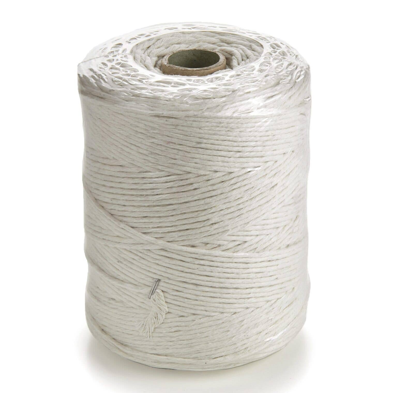 MB Cordas - Vendita all'ingrosso Lana - Corda di cotone per macramè MB Cordas 3 mm naturale, treccia singola 1 filo, 400 m4