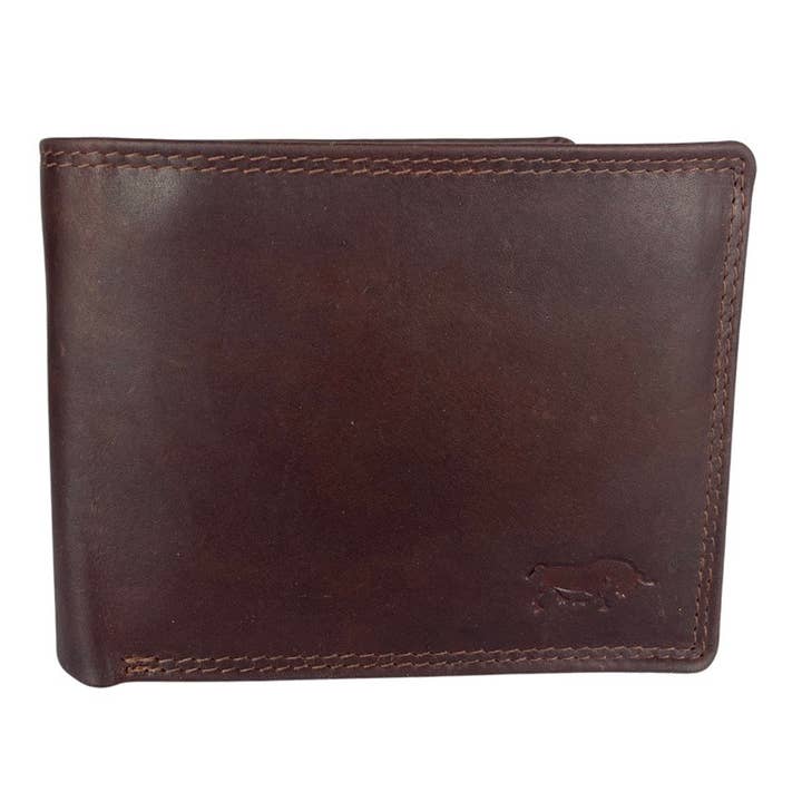 Billfold Wallet Men - Genuine Leather - RFID for wholesale by Arrigo