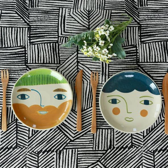 Donna Wilson - Wholesale Dinner Plate - Roddy Stoneware Ceramic Side Plate