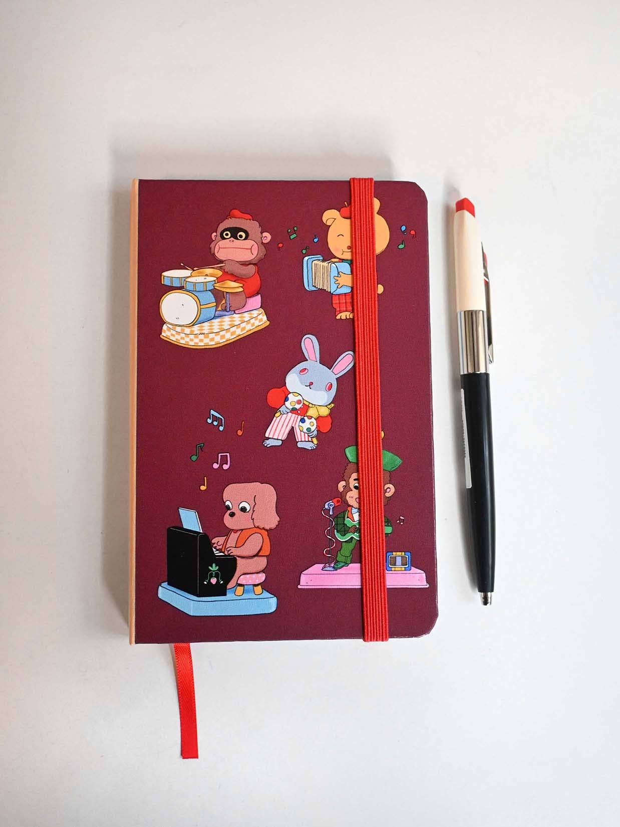 Natali Koromoto - Wholesale Notebook - "Mechanical Toys" Hardcover Notebook1