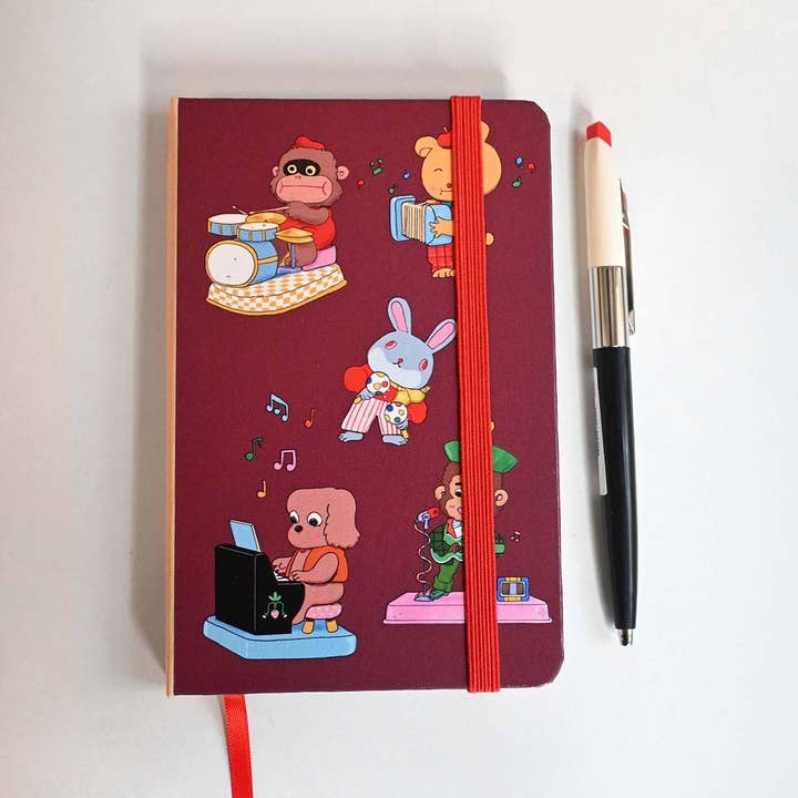 Natali Koromoto - Wholesale Notebook - "Mechanical Toys" Hardcover Notebook1