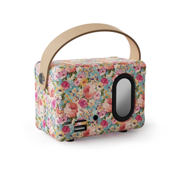 Tech Trendz – Engroshandel Højtalere – Floral Vintage højttaler