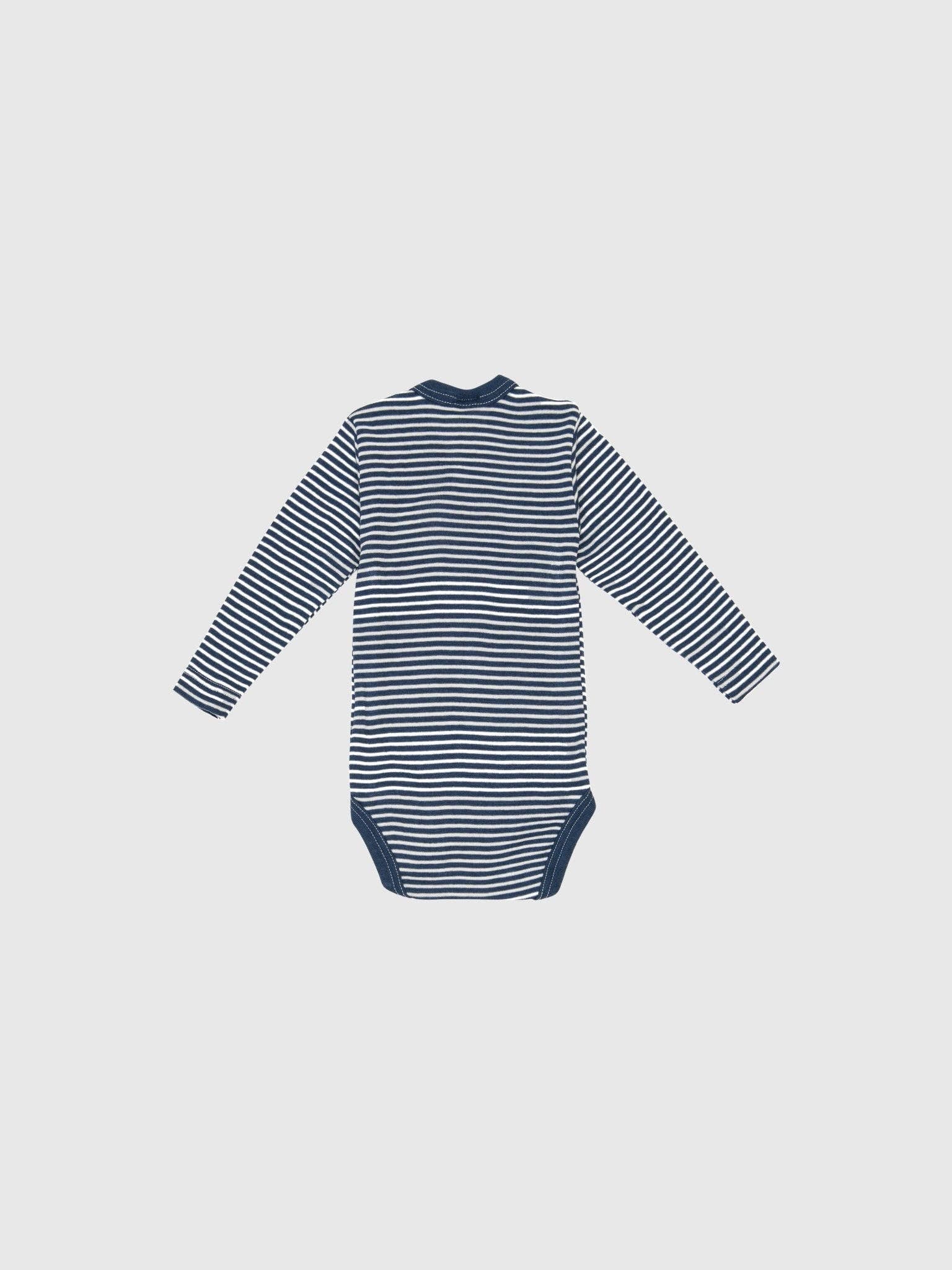 MINI LILA - Wholesale Bodysuit (Non-Footed) - Baby - Organic Merino Wool and Silk Long-sleeved Onesie15