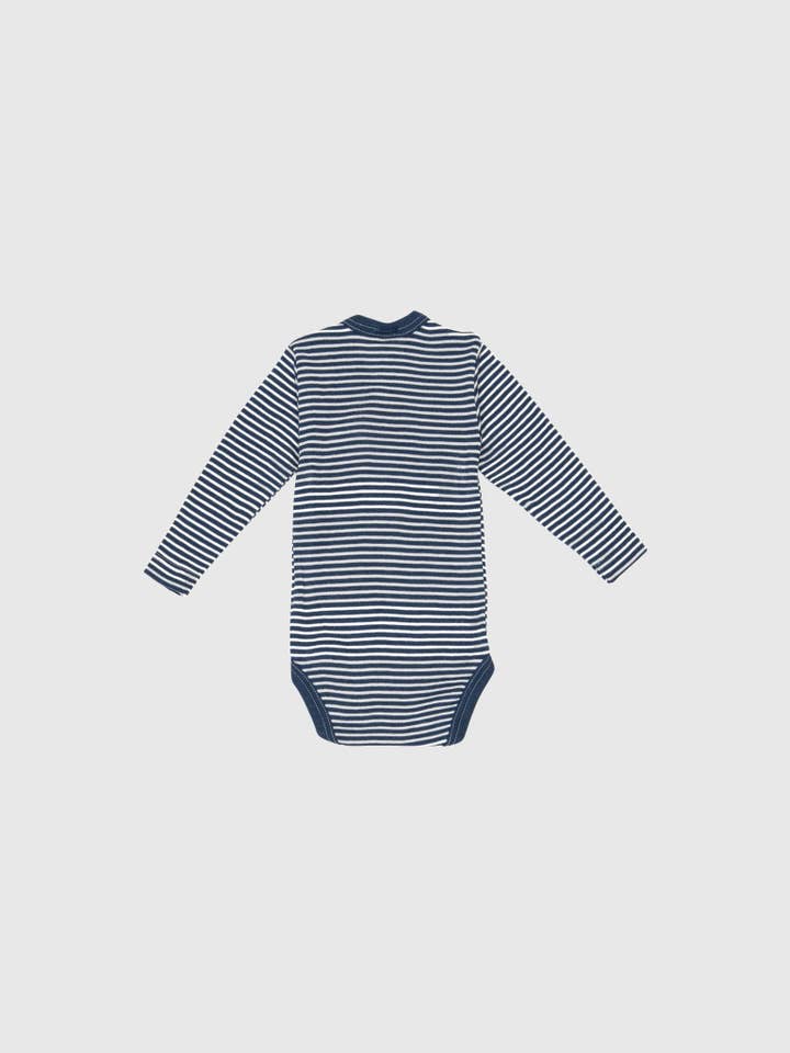 MINI LILA - Wholesale Bodysuit (Non-Footed) - Baby - Organic Merino Wool and Silk Long-sleeved Onesie15