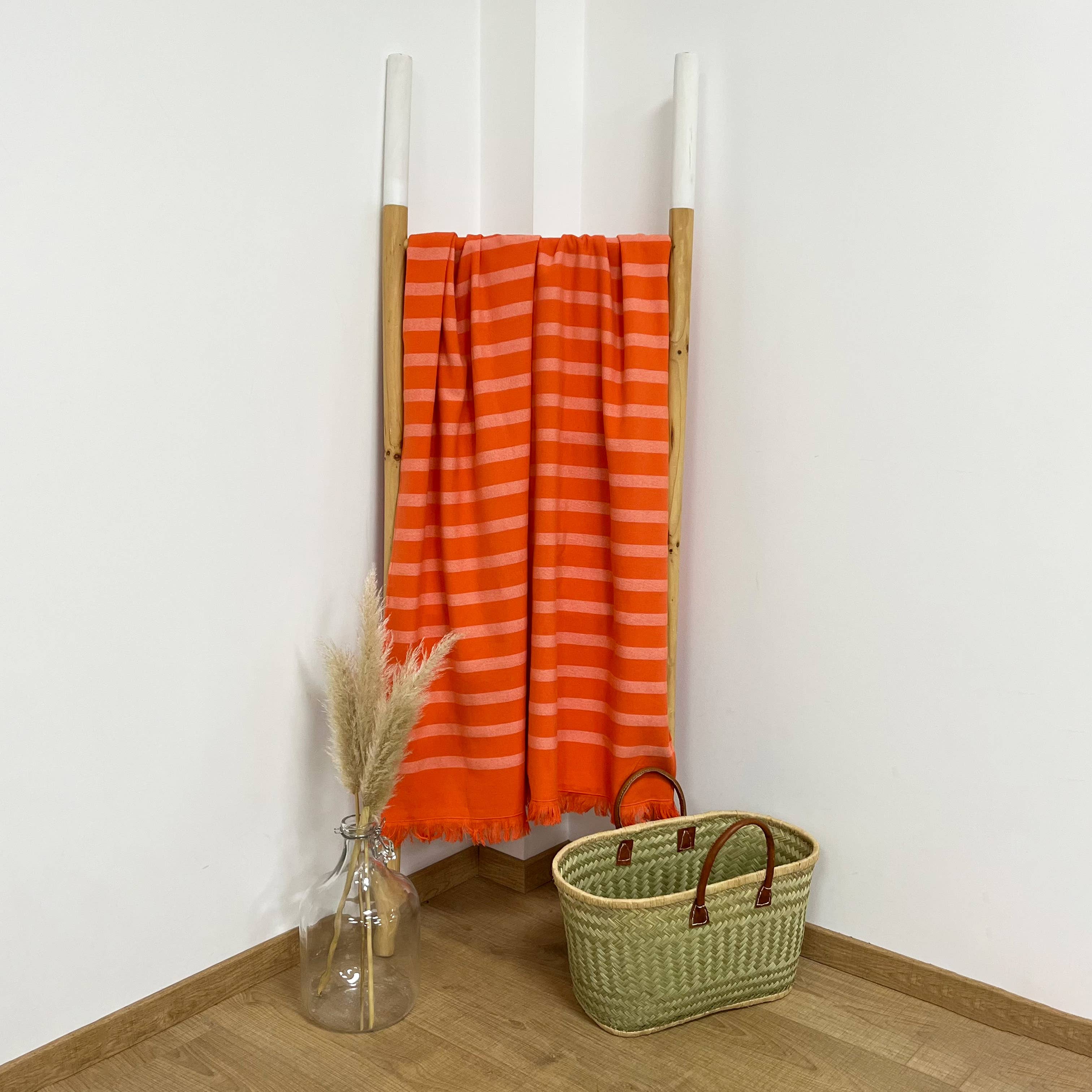 Le comptoir de la plage – Toalha de praia por atacado – Toalha Alanya em algodão forrada com esponja 90x160 ou 140x18012