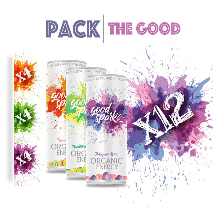 good spark - Wholesale Sports/Energy Drink - Good spark - Organic energy drink - Mixed Pack