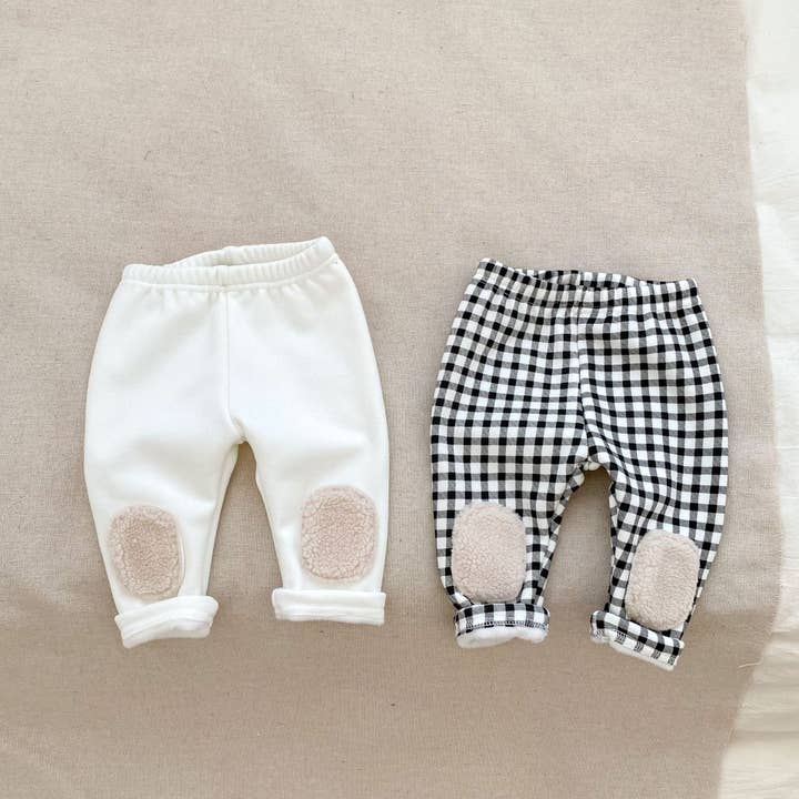 Baby Boy And Girl Two Kinds High Waist Thickened Long Pants In Winter for wholesale by MyKids-USA®