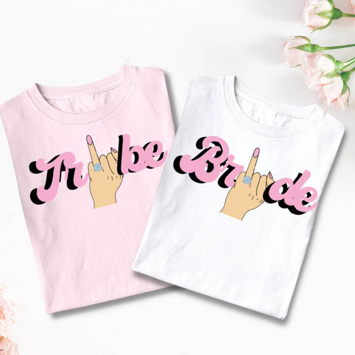 Bride Tribe Tee for wholesale by Never Knew I Needed
