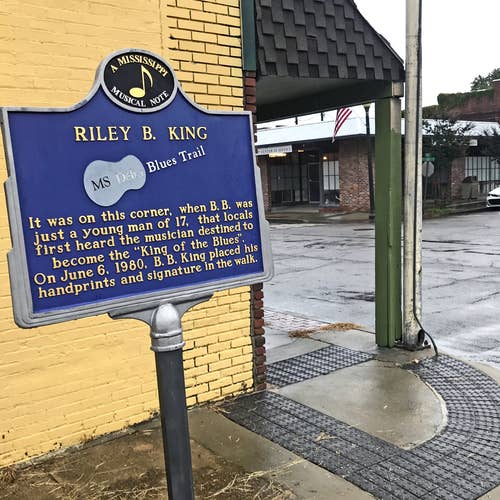 Mississippi Blues Trail - BB King Marker Coaster for wholesale by South Austin Gallery