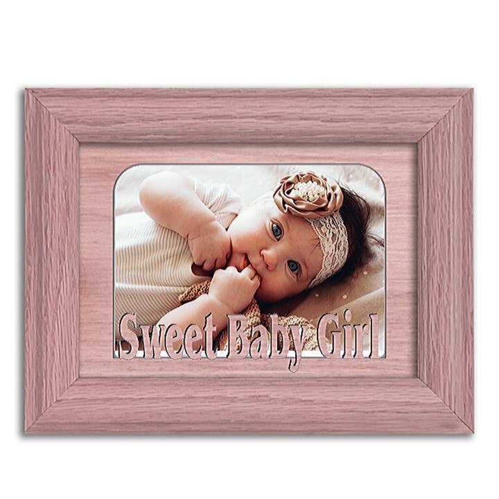 Sweet Baby Girl | Baby Picture Frame | Home Decor | Solid Fr for wholesale by Northland Frames and Gifts Inc