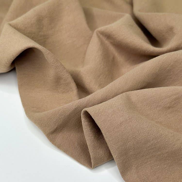 BelieveWorks - Wholesale Fabric - EcoSoft Twill Washed Linen Cotton Blend – Sustainable Twill4
