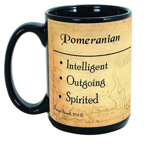 Pet Gifts USA, LLC - Wholesale Coffee Mug - My Faithful Friend Mugs Pomeranian Orange