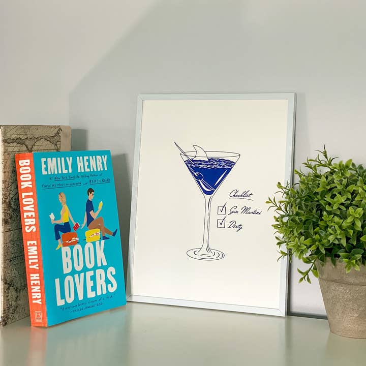 The Literary Loft – Impressão artística por atacado – A Impressão de Arte do Tubarão