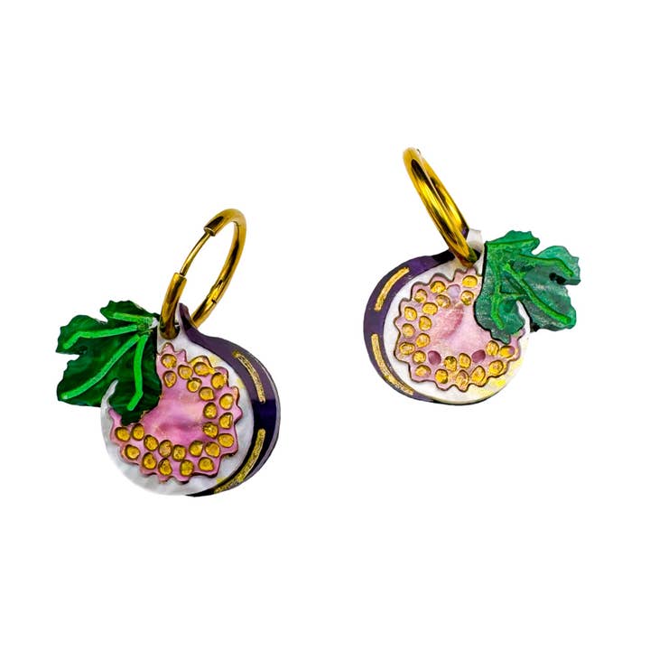 Fig Hoop Charm Hoops for wholesale by dconstruct