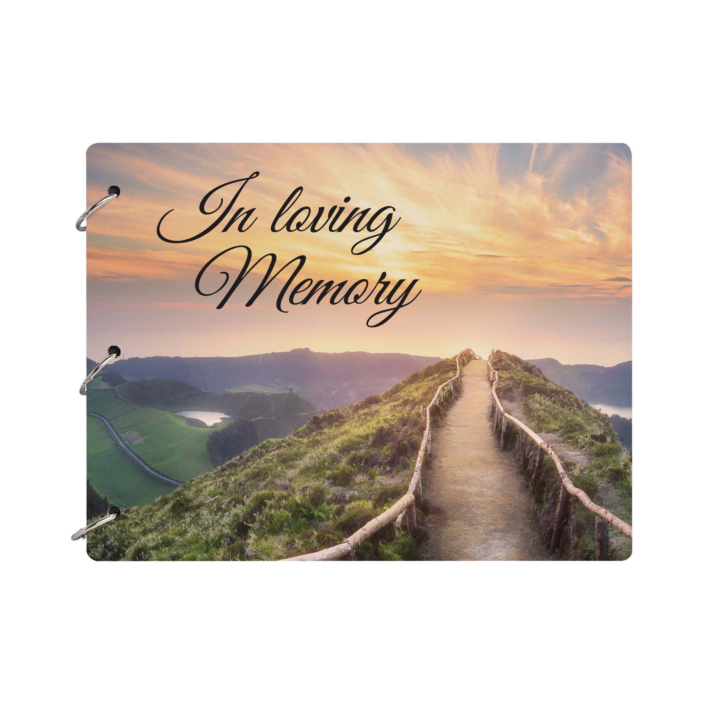 LifeSong Milestones - Wholesale Guest Book - In Loving Memory Nature-Inspired Bereavement Guest Book